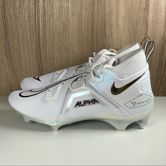 Nike Alpha Menace Pro 3 Football Cleats CT6649-105 Men’s Size 12.5 - Picture 3 of 10
